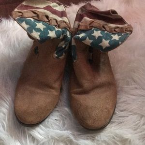 American flag Booties